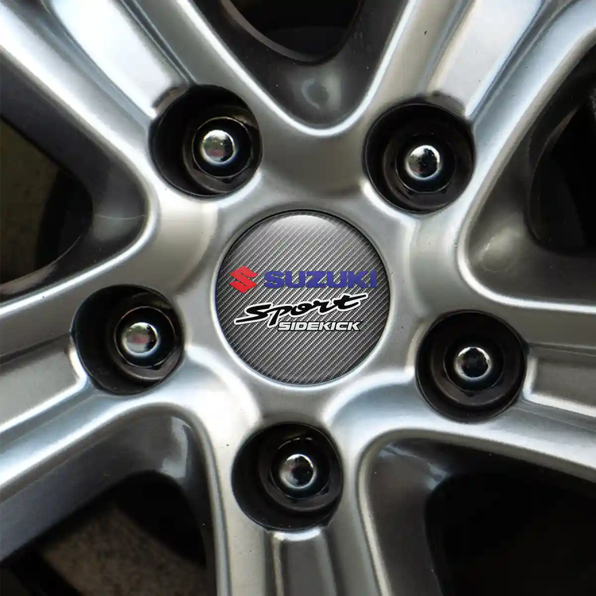 Suzuki Logo Silicone Emblem Self-Adhesive Deluxe Edition