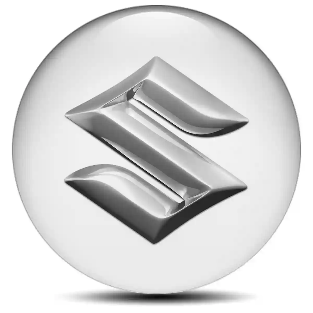 Suzuki Logo Silicone Emblem Self-Adhesive Prestige Line