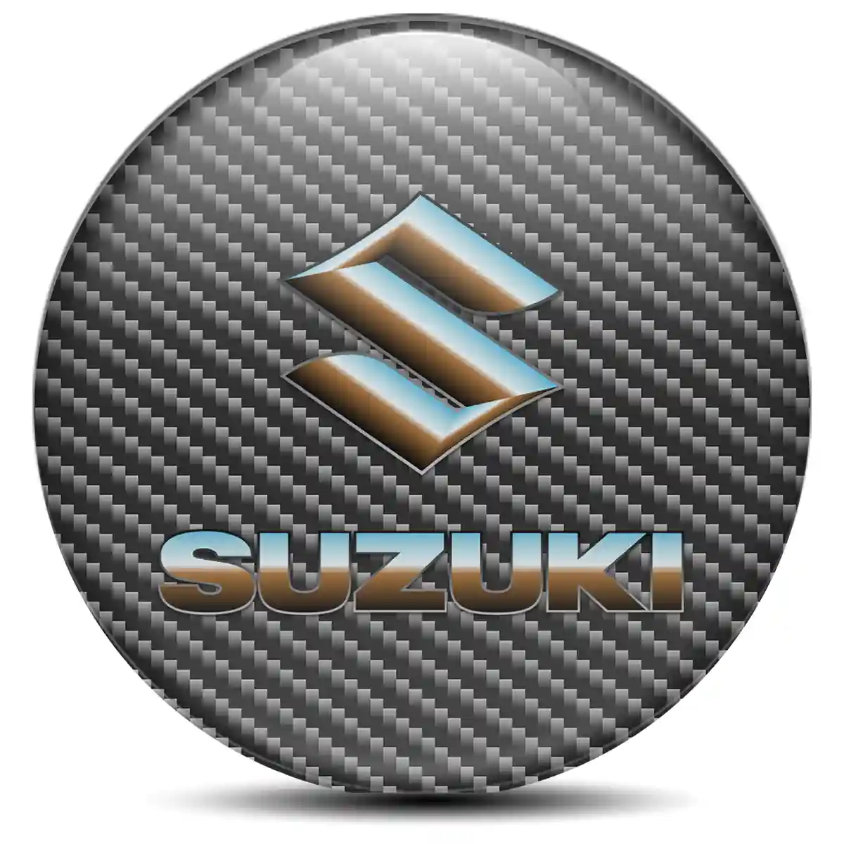 Suzuki Logo Silicone Emblem Signature Grade