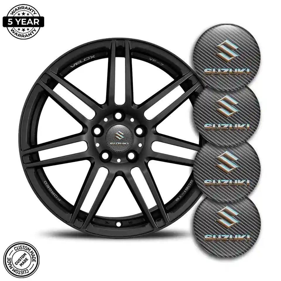 Suzuki Logo Silicone Emblem Signature Grade
