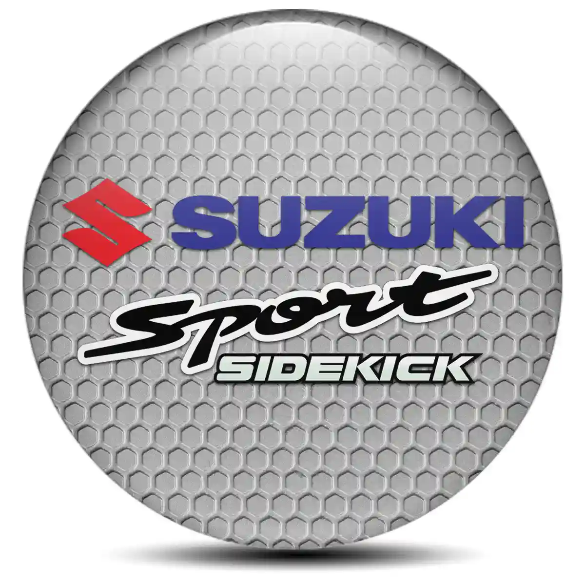 Suzuki Logo Silicone Emblem Sleek Style
