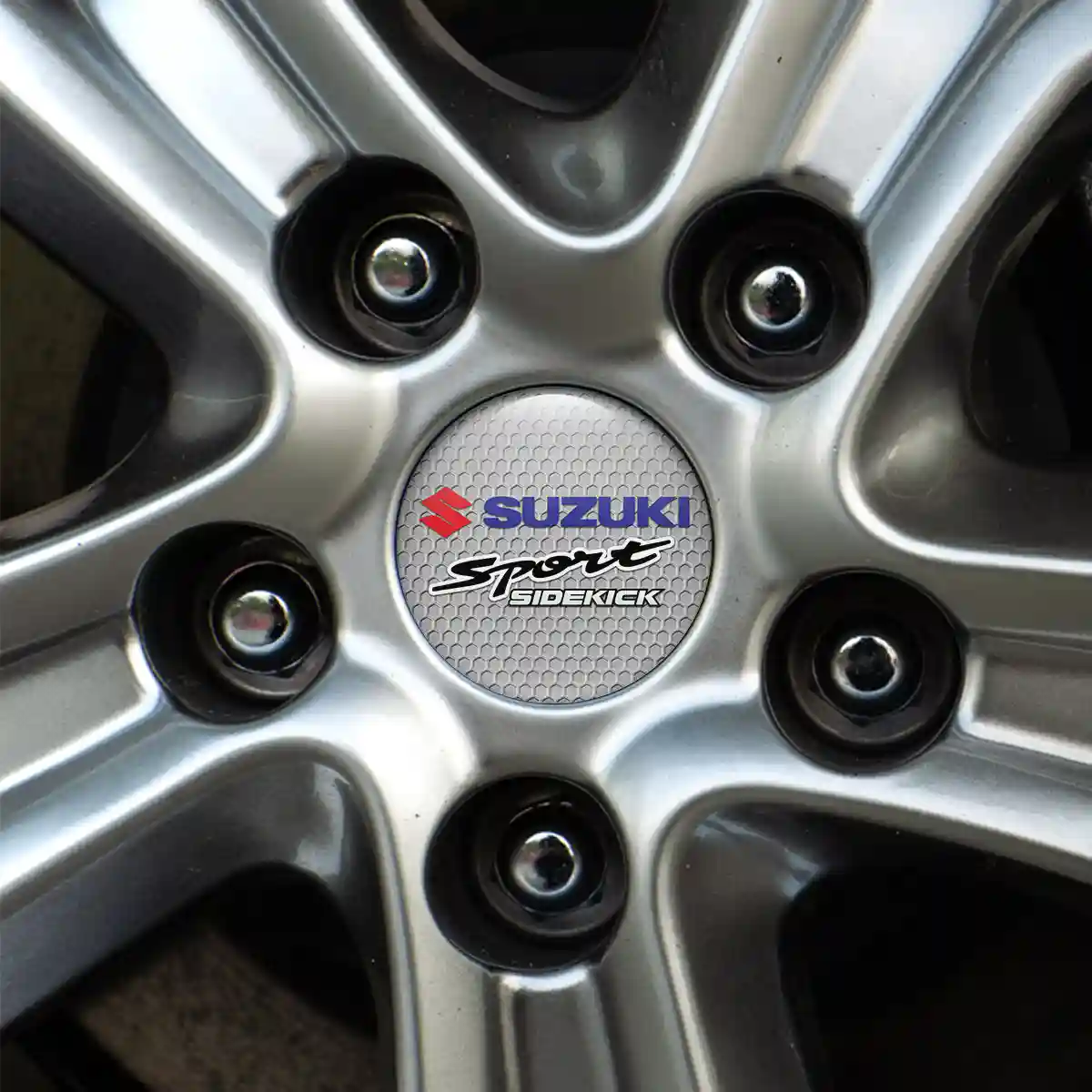 Suzuki Logo Silicone Emblem Sleek Style