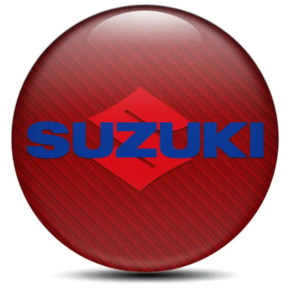 Suzuki Logo Silicone Emblem Superior Craft