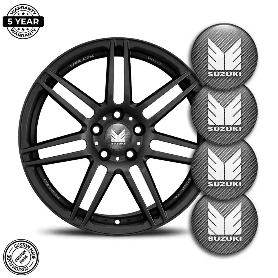Suzuki Logo Silicone Sticker Deluxe Edition