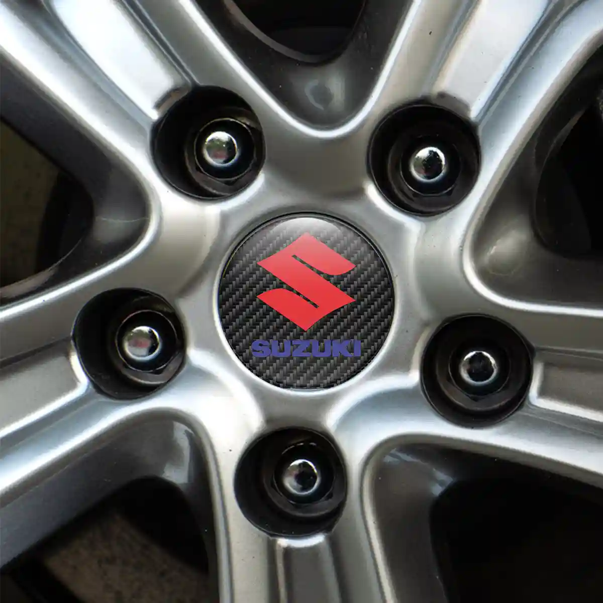 Suzuki Logo Silicone Sticker Elite Finish