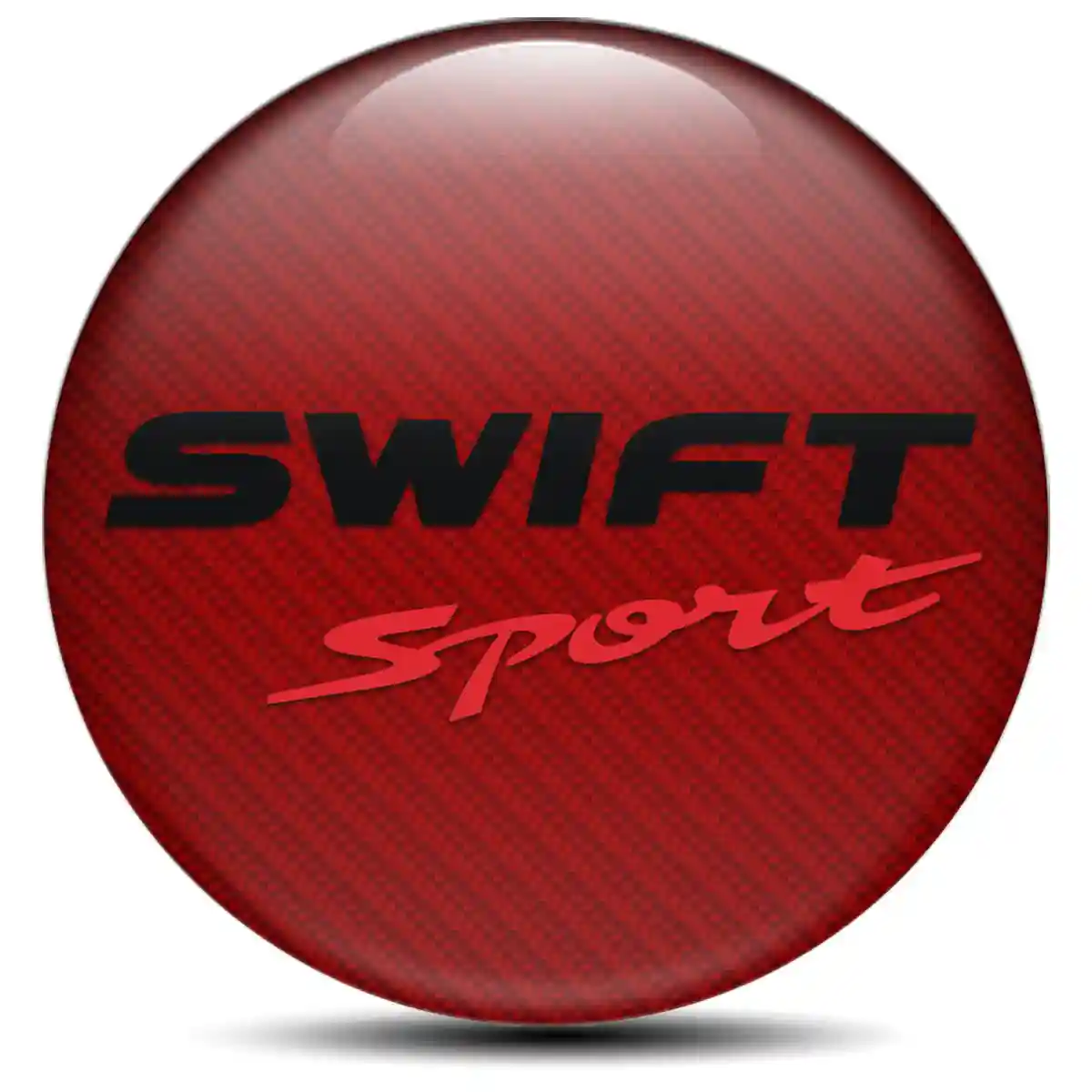 Suzuki Logo Silicone Sticker Self-Adhesive Prestige Line