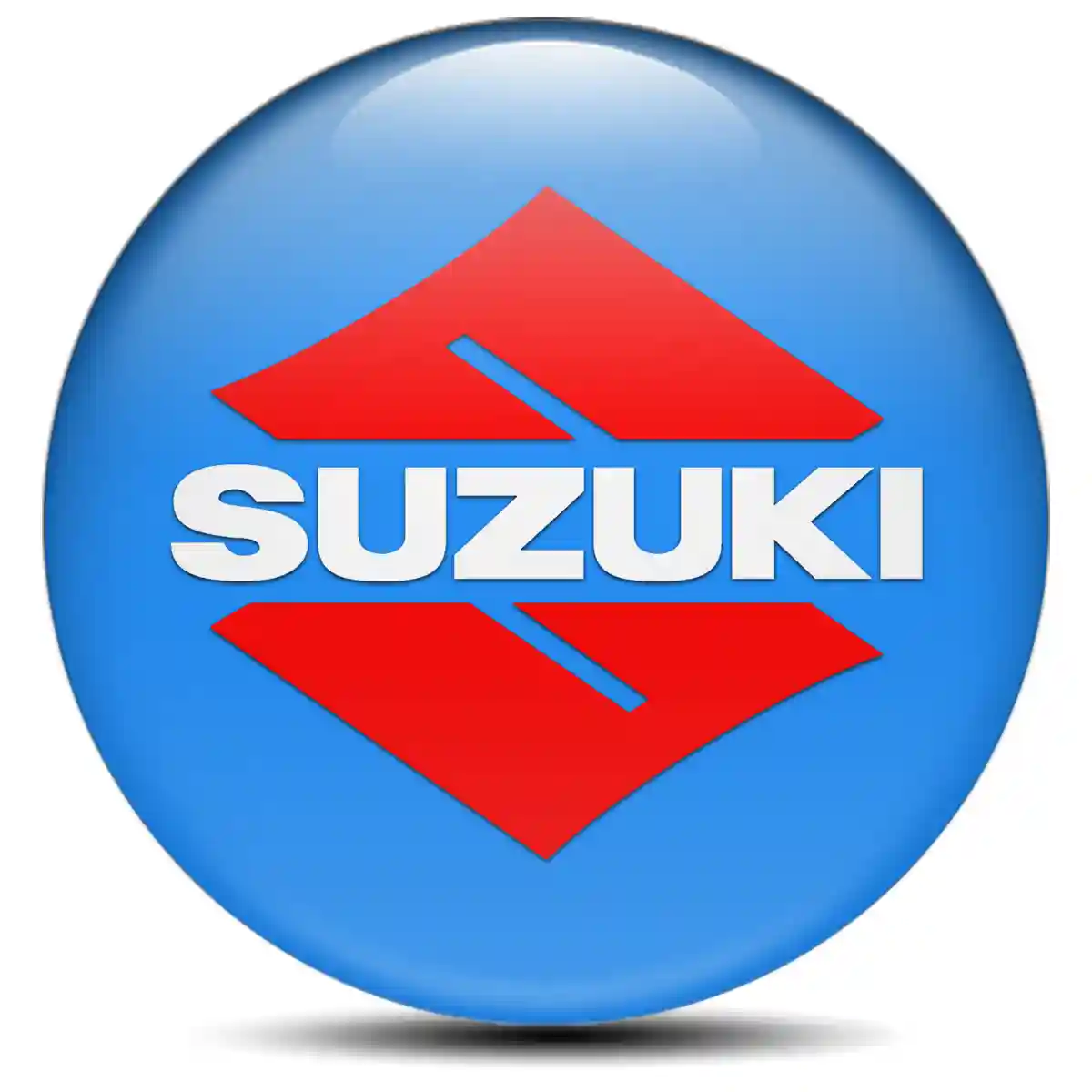 Suzuki Logo Silicone Sticker Superior Craft