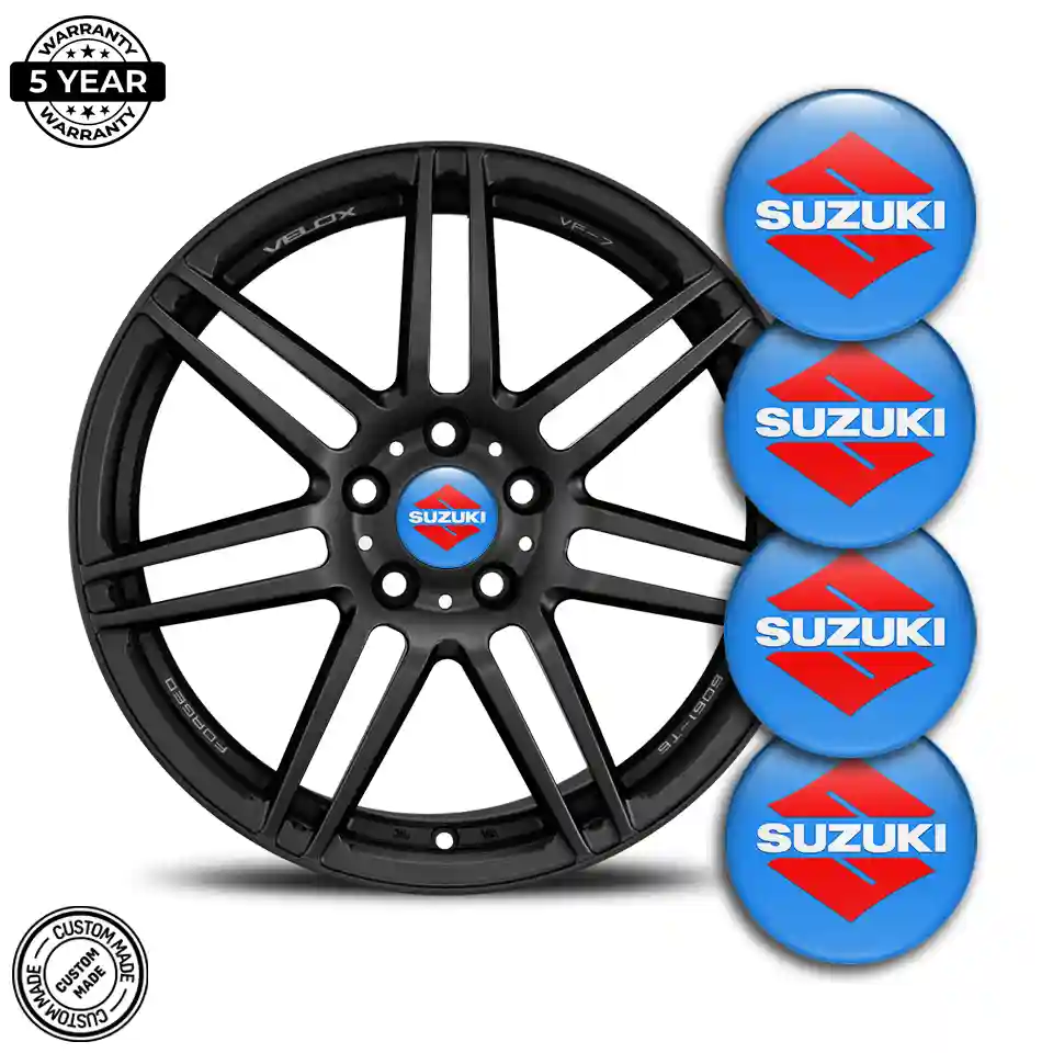 Suzuki Logo Silicone Sticker Superior Craft