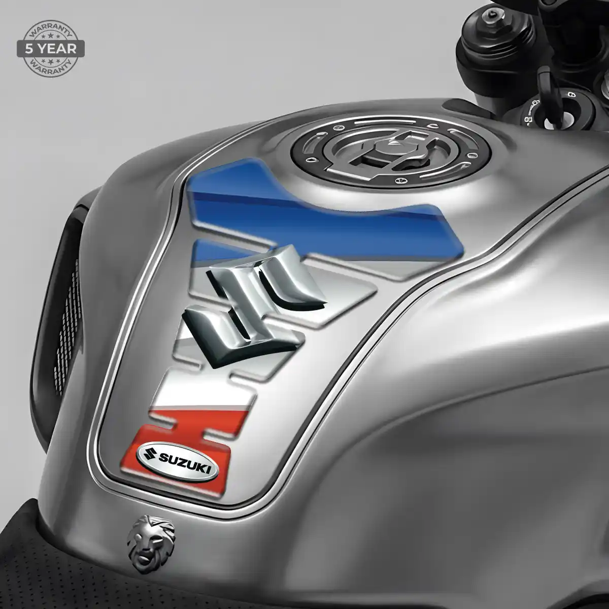 Suzuki Motorbike Tank Pad Refined Design