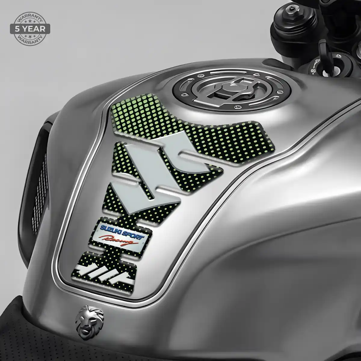 Suzuki Motorbike Tank Pad Sleek Style