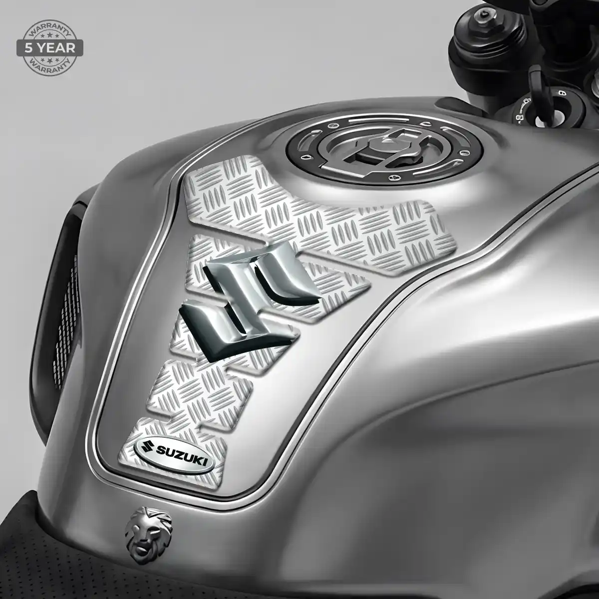 Suzuki Motorcycle Tank Decal Refined Design