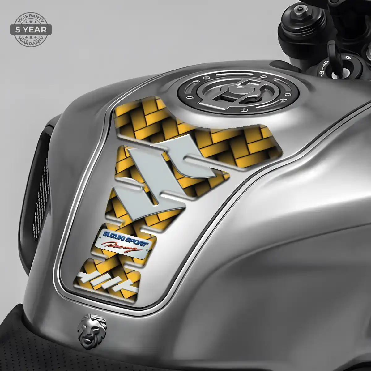 Suzuki Motorcycle Tank Pad Elite Finish