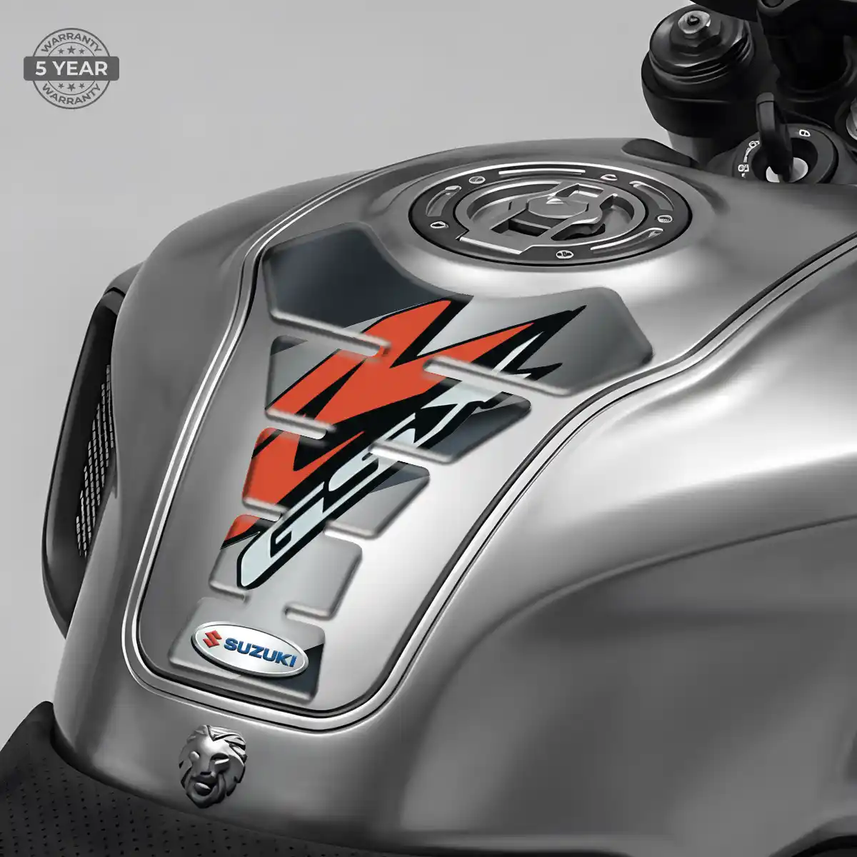 Suzuki Motorcycle Tank Pad Refined Design