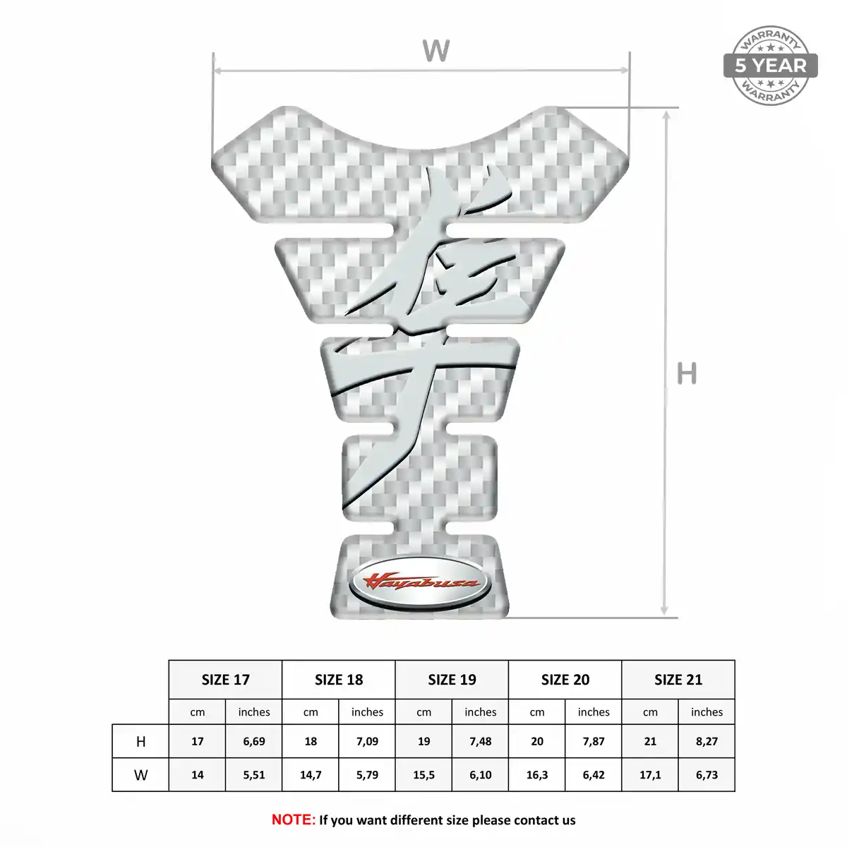 Suzuki Motorcycle Tank Protector Prime Quality