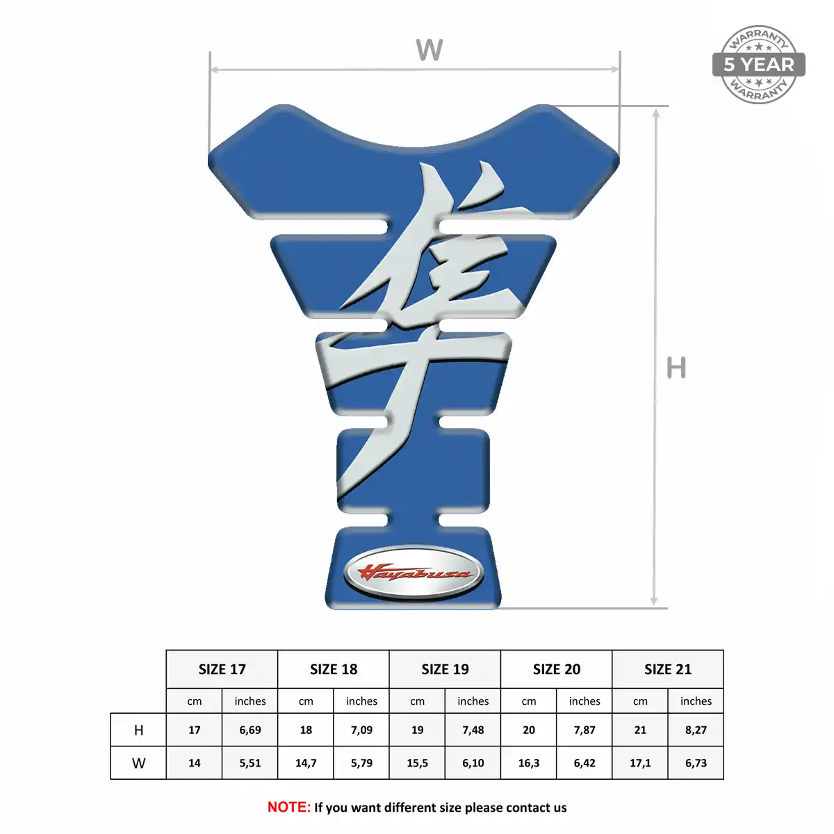 Suzuki Motorcycle Tank Sticker Prime Quality