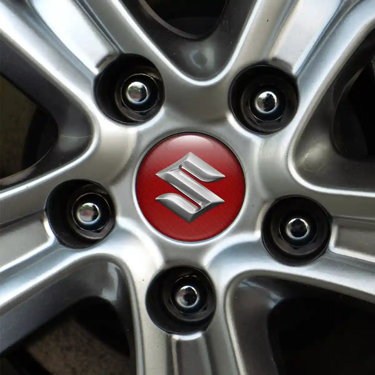 Suzuki Silicone Emblem Refined Design