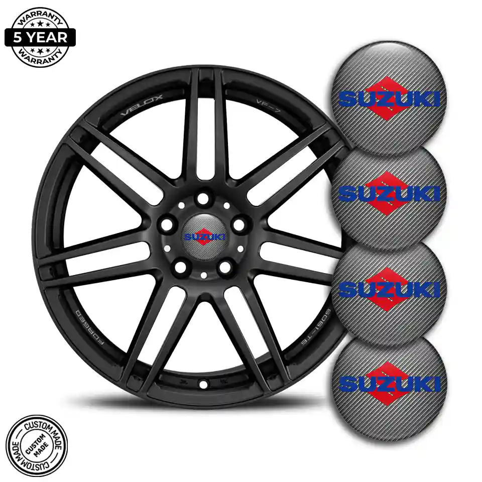 Suzuki Silicone Emblem Self-Adhesive Exclusive Series