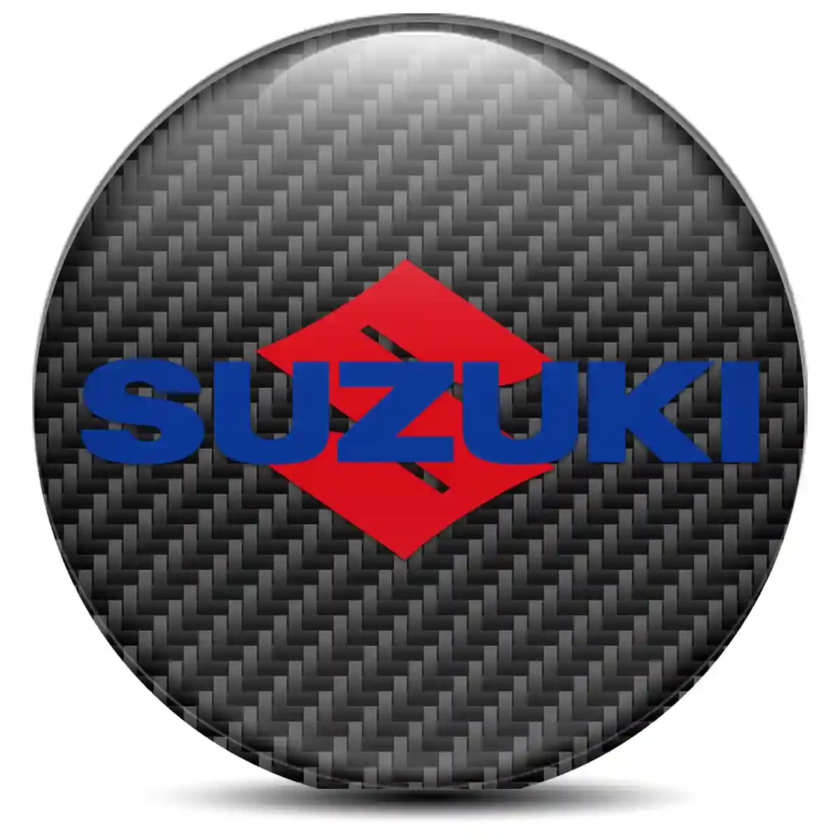 Suzuki Silicone Emblem Self-Adhesive Sleek Style