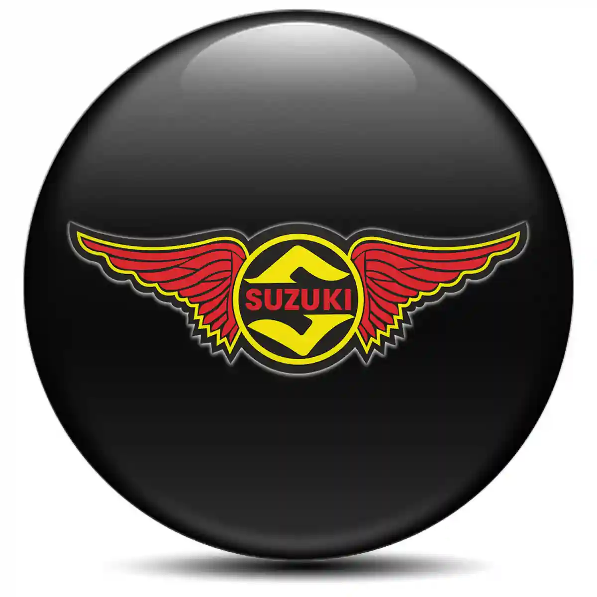 Suzuki Silicone Sticker Refined Design