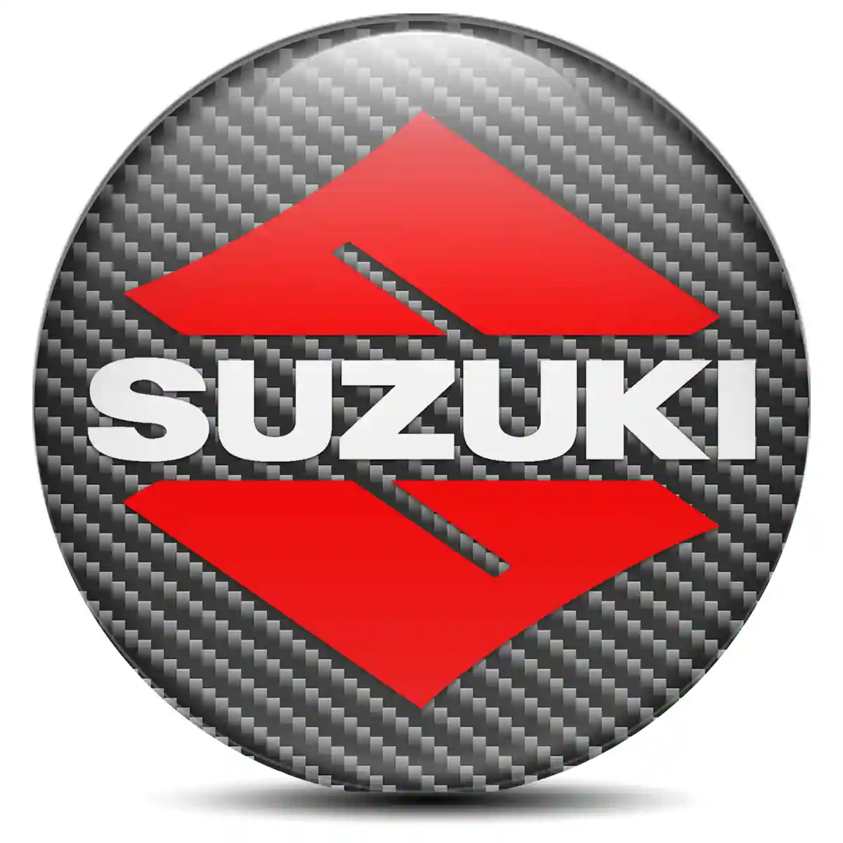 Suzuki Silicone Sticker Self-Adhesive Refined Design