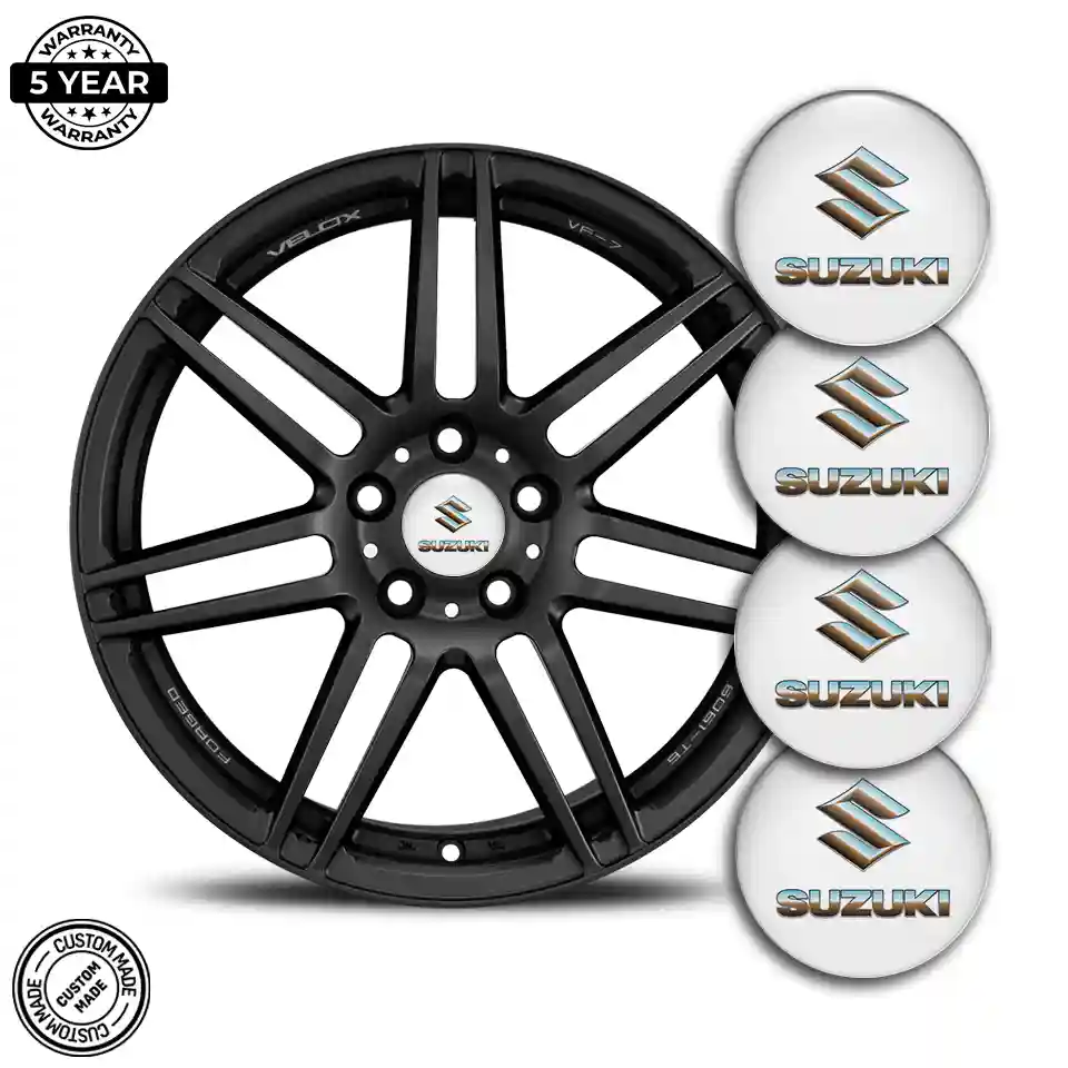 Suzuki Silicone Sticker Self-Adhesive Signature Grade
