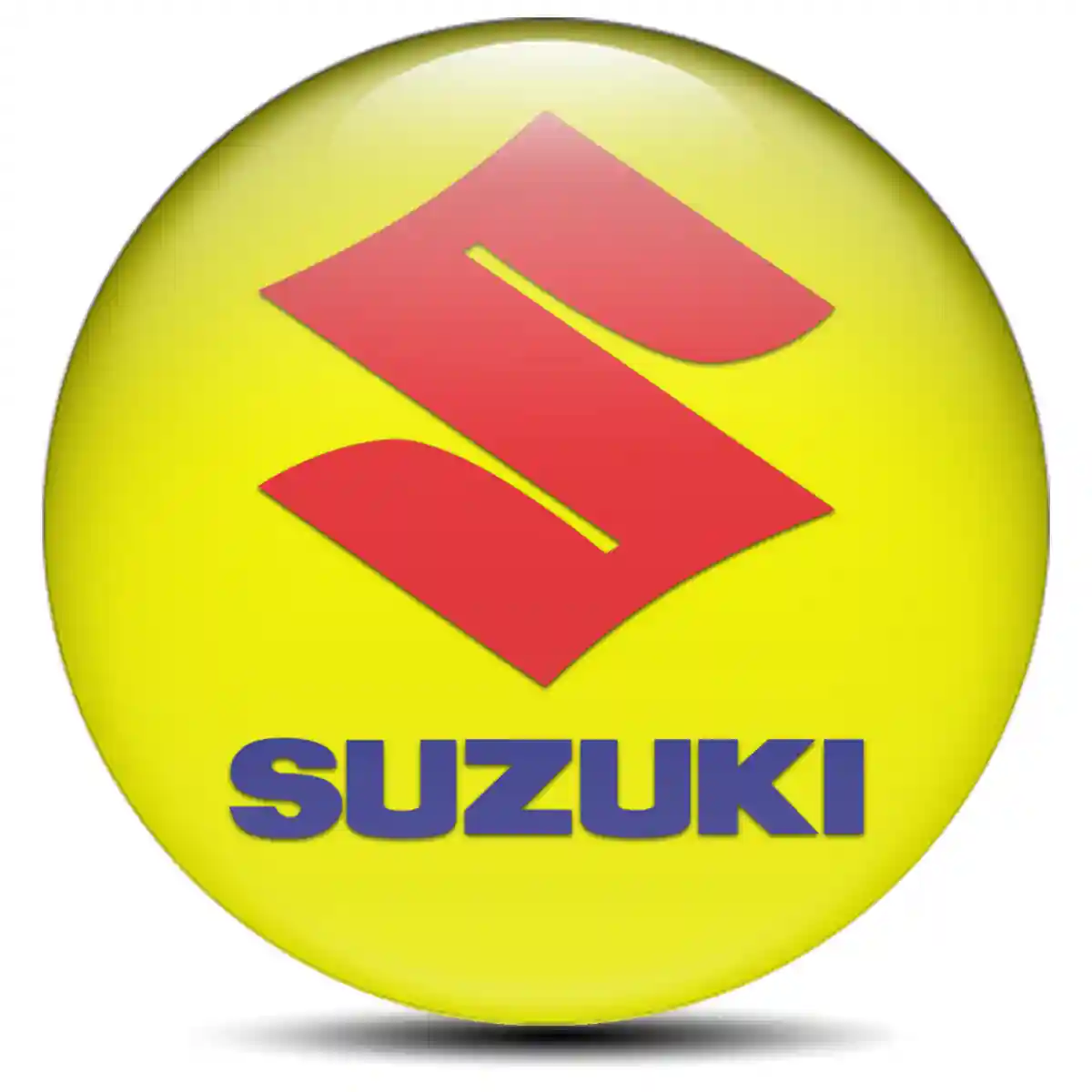 Suzuki Sticker Epoxy 3D Gel Sleek Style