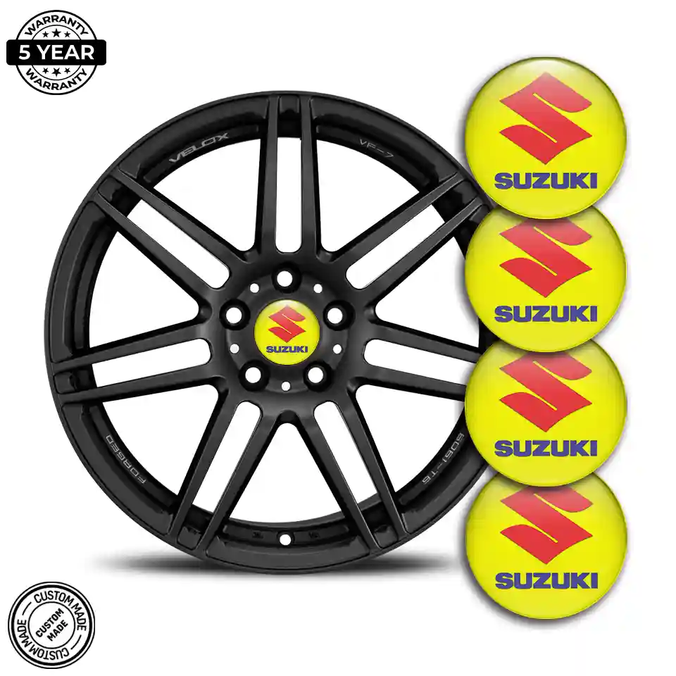Suzuki Sticker Epoxy 3D Gel Sleek Style