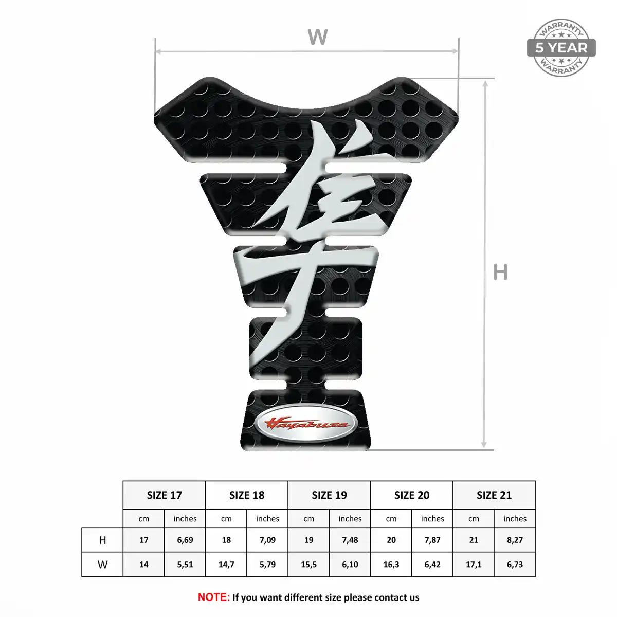 Suzuki Tank Fuse Guard Deluxe Edition