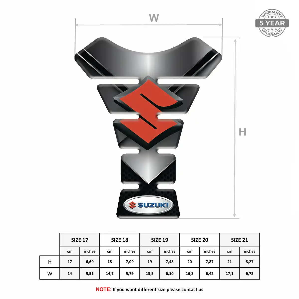 Suzuki Tank Fuse Guard Elite Edition