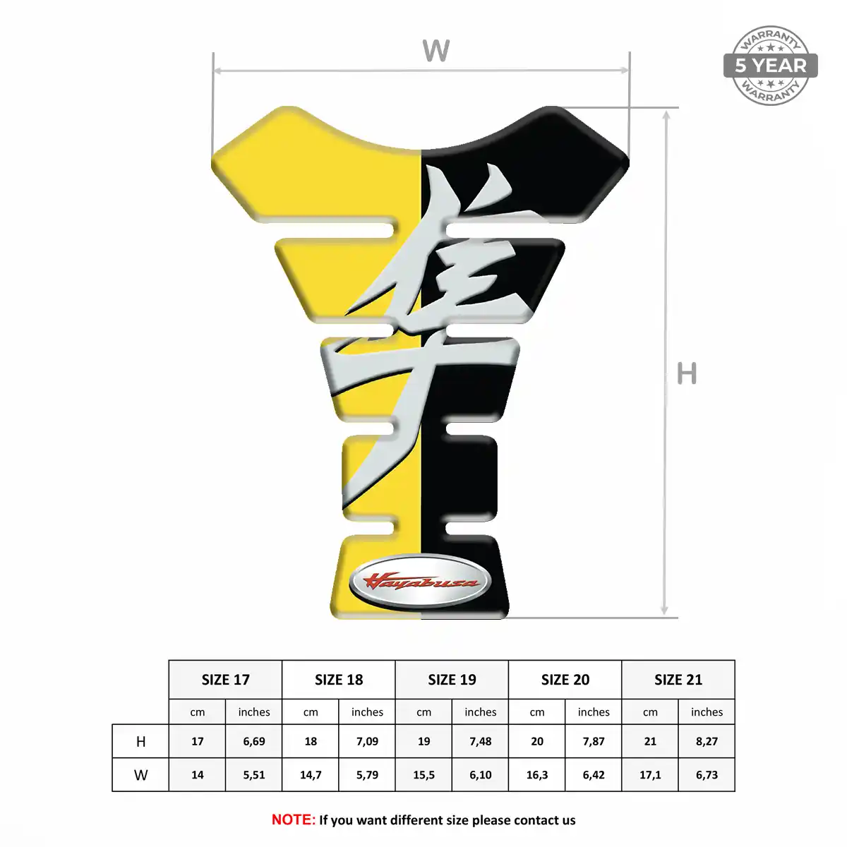 Suzuki Tank Fuse Guard Motorbike Exclusive Series