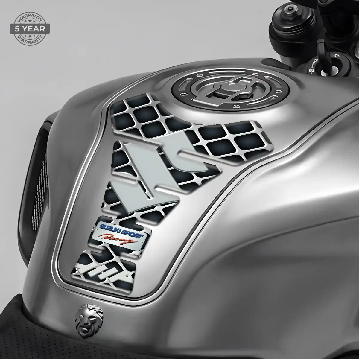 Suzuki Tank Fuse Guard Motorbike Refined Design