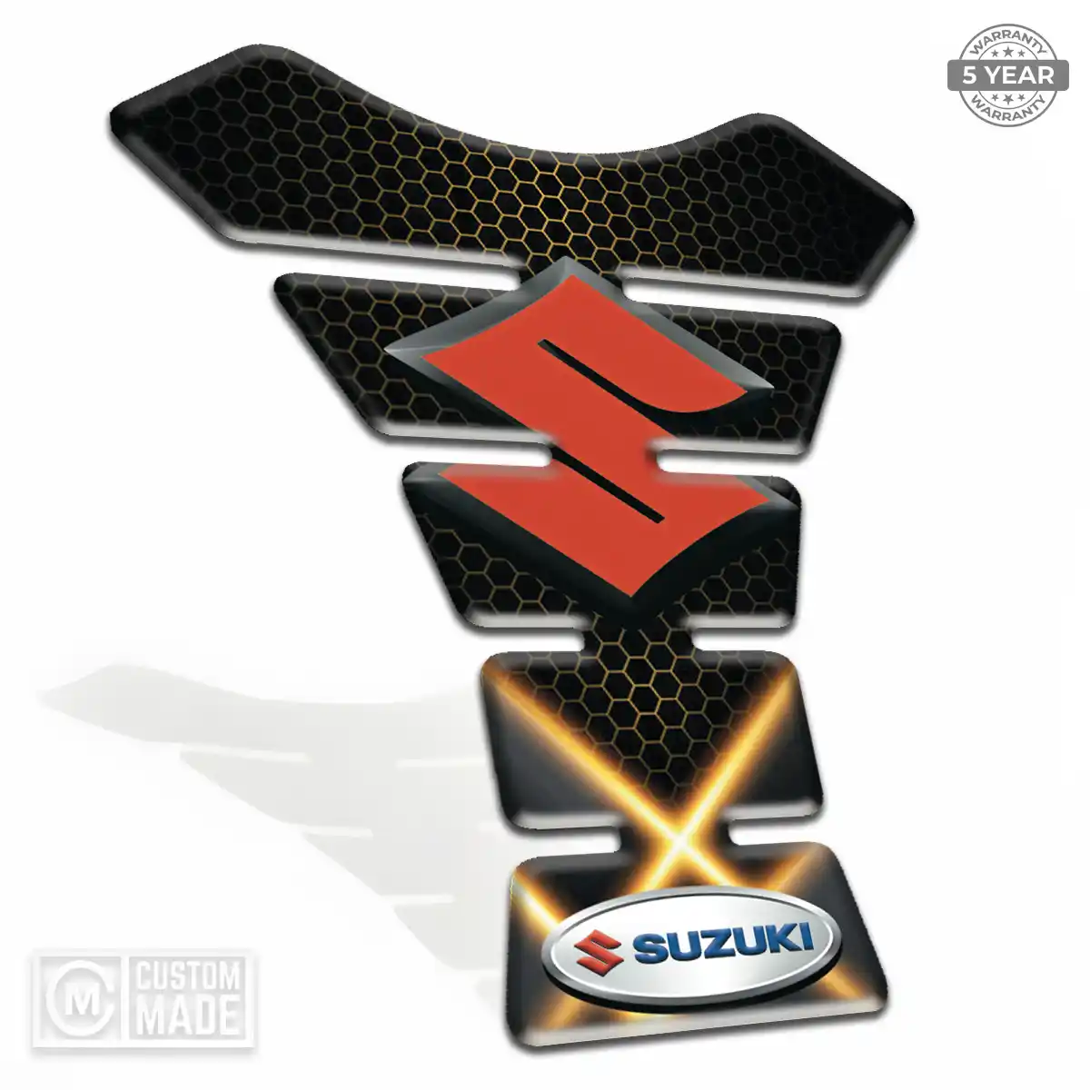Suzuki Tank Fuse Guard Motorbike Signature Grade