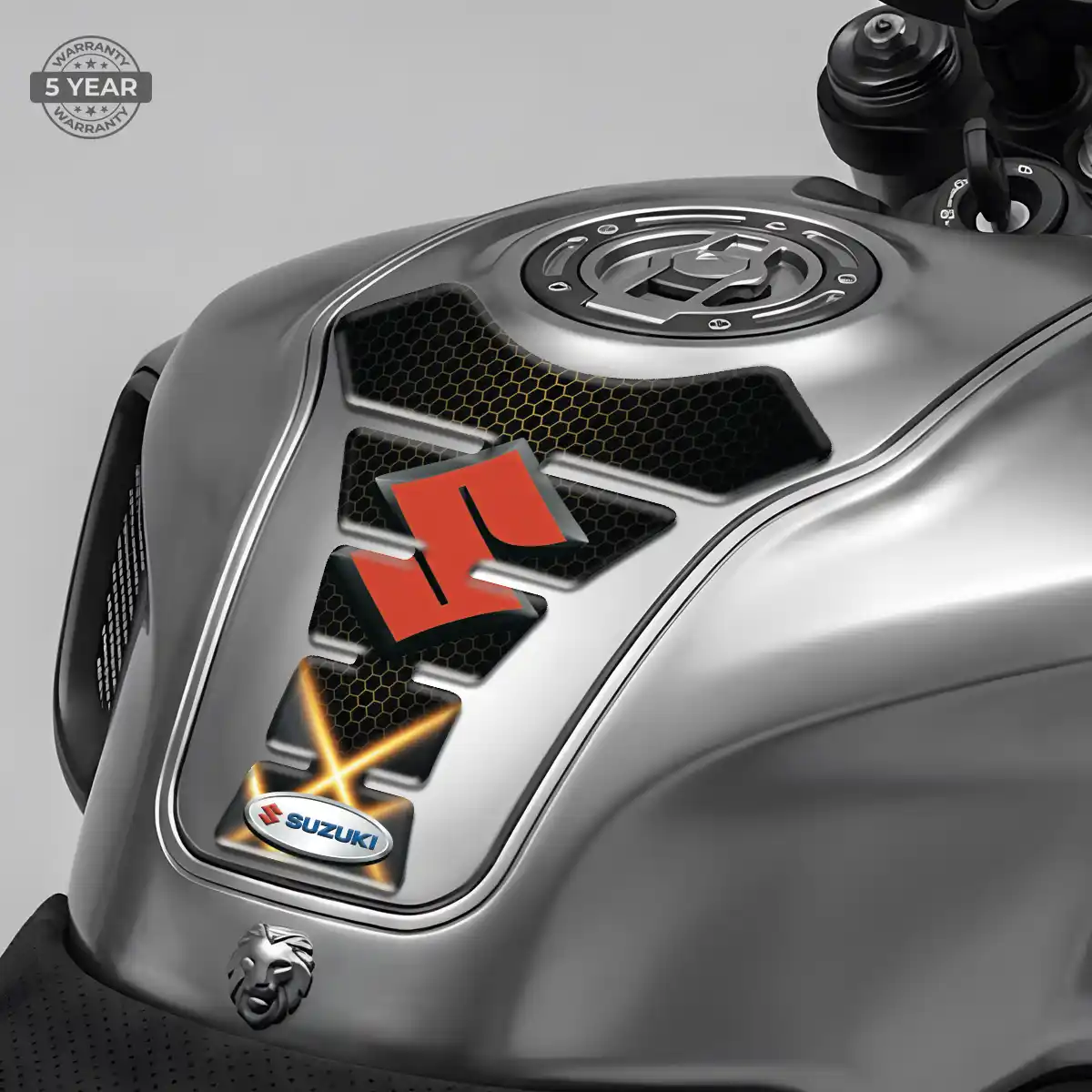 Suzuki Tank Fuse Guard Motorbike Signature Grade