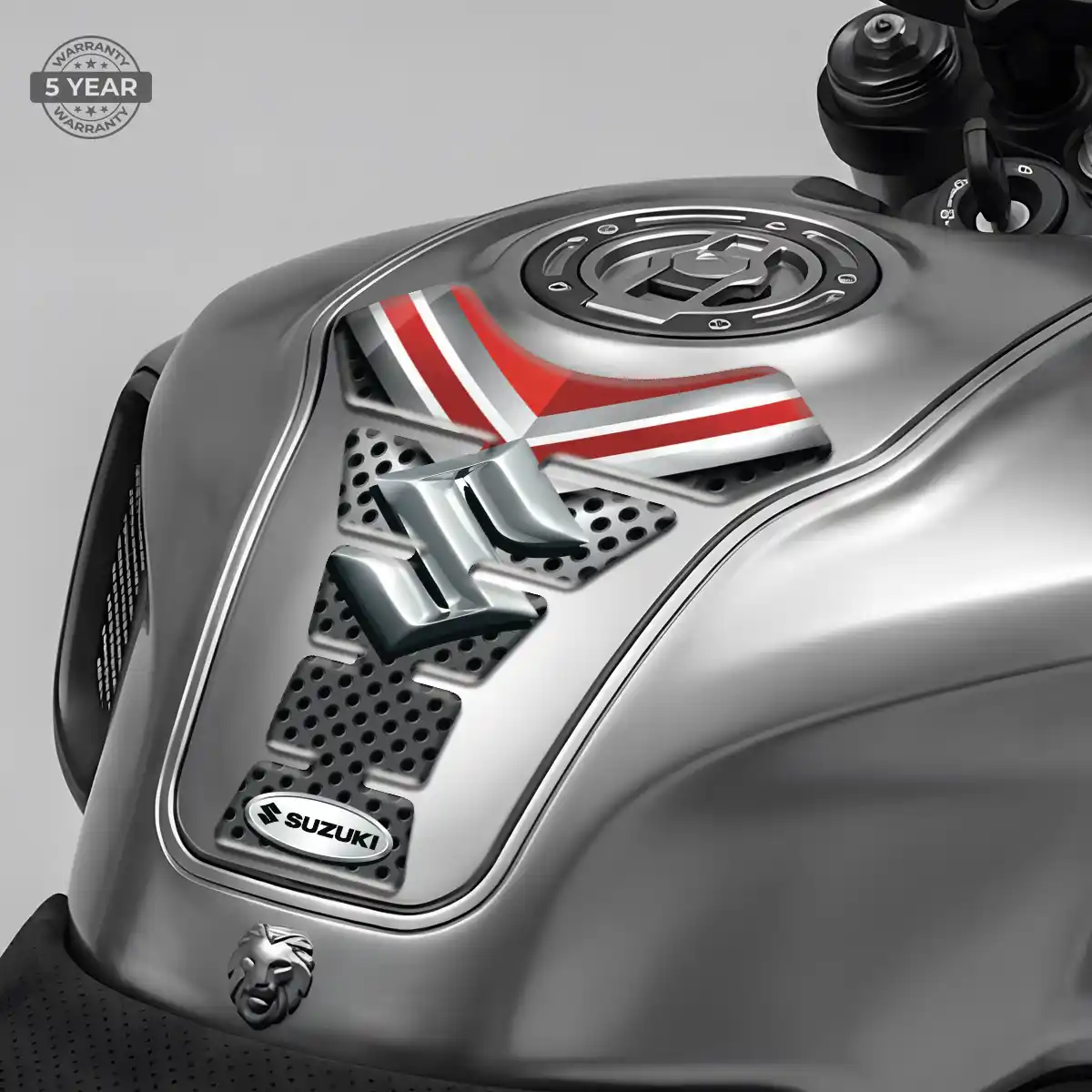 Suzuki Tank Fuse Guard Motorcycle Refined Design