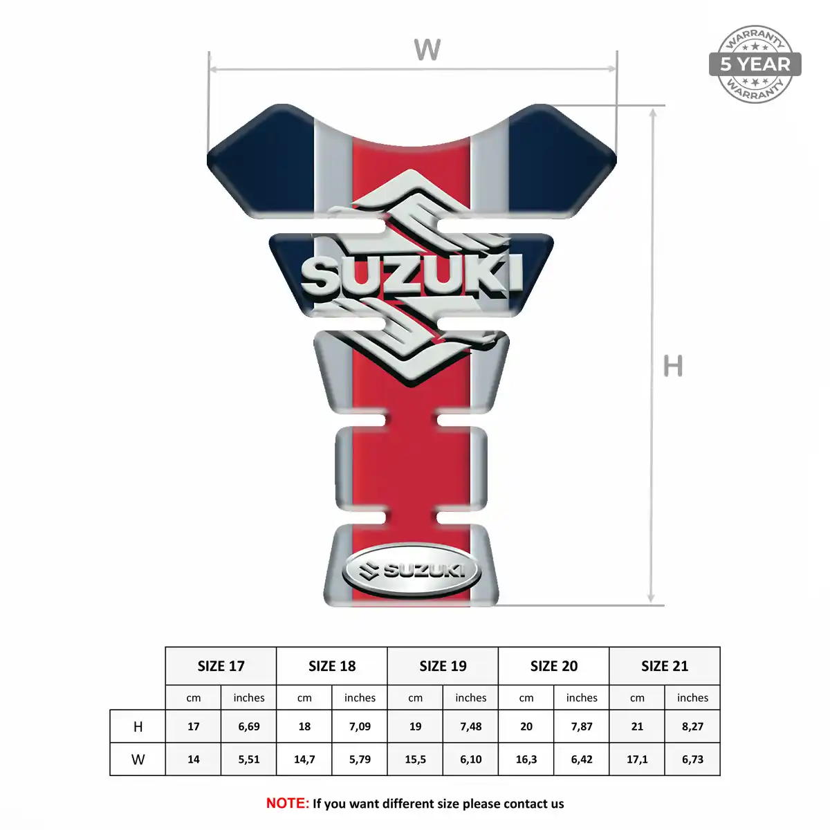 Suzuki Tank Fuse Guard Refined Design