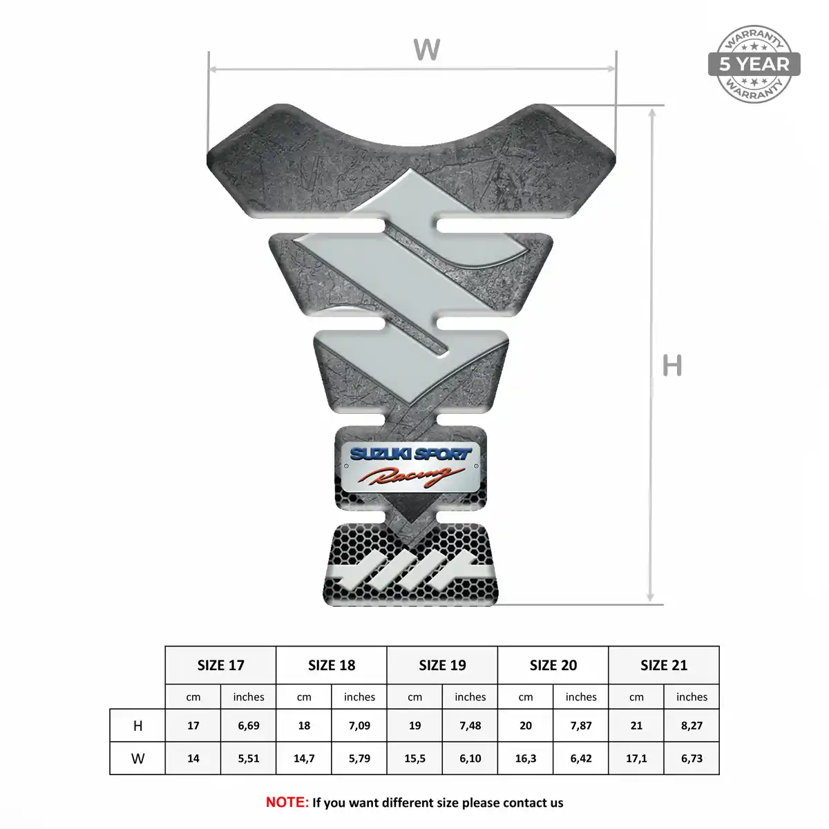 Suzuki Tank Fuse Guard Superior Craft