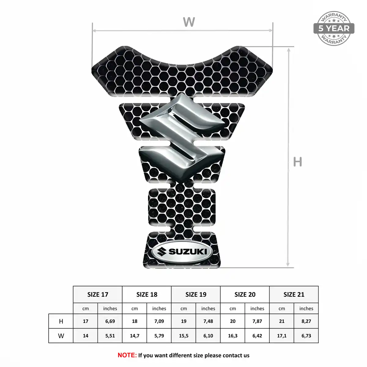 Suzuki Tank Fuse Motorbike Prime Quality