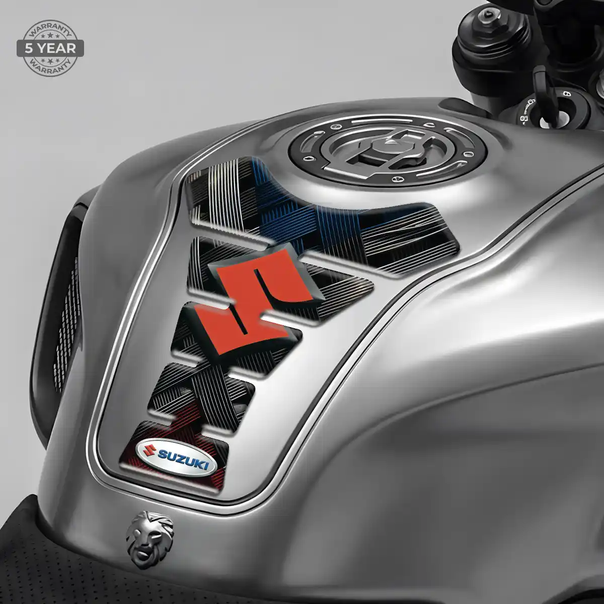 Suzuki Tank Fuse Motorbike Refined Design