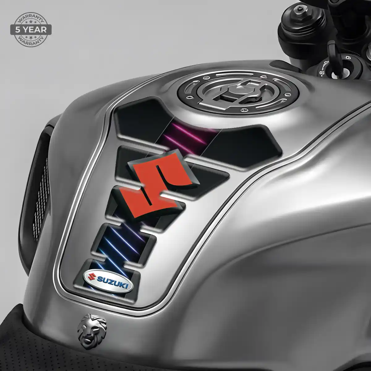 Suzuki Tank Fuse Motorbike Sleek Style
