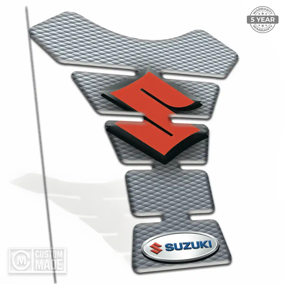 Suzuki Tank Fuse Motorcycle Sleek Style