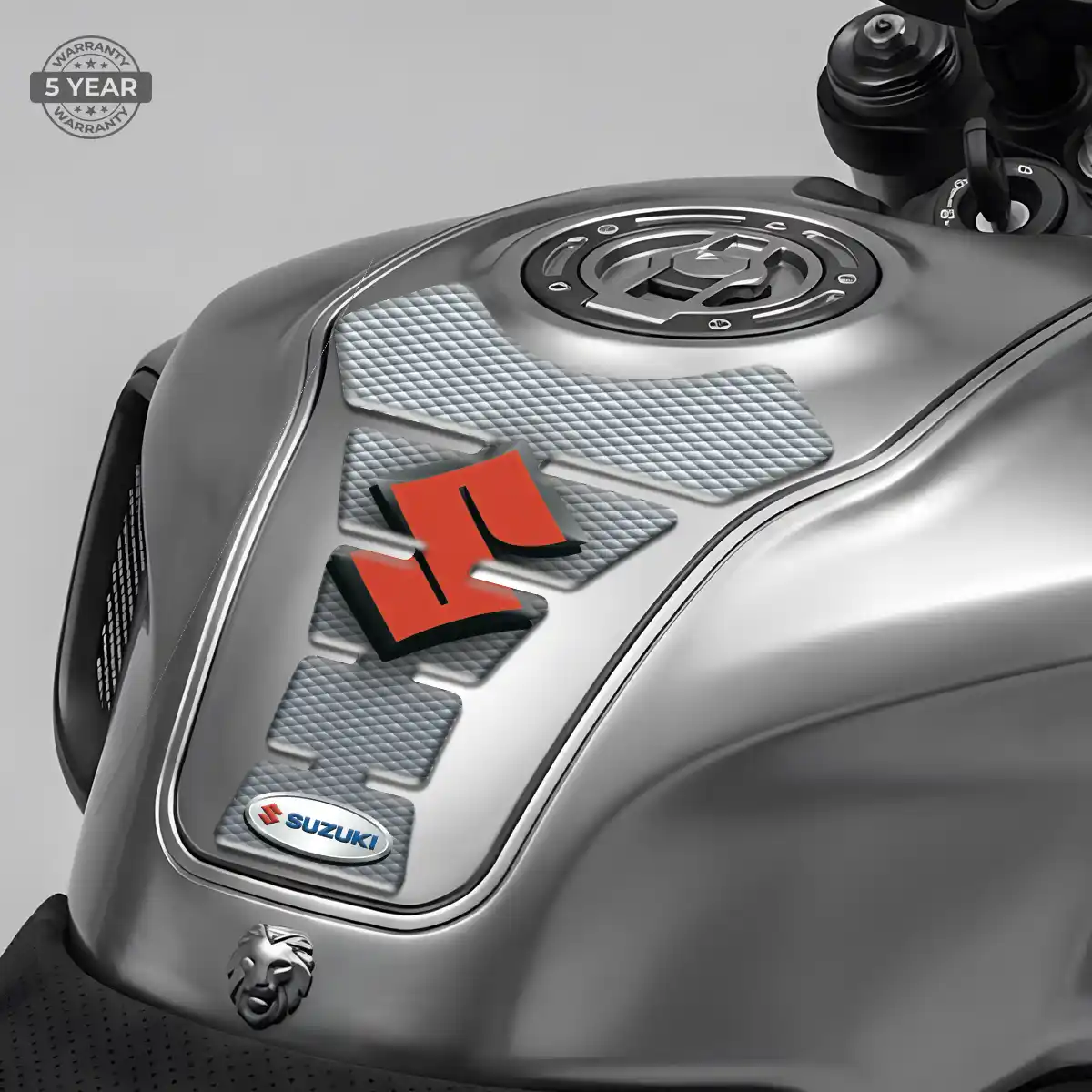 Suzuki Tank Fuse Motorcycle Sleek Style