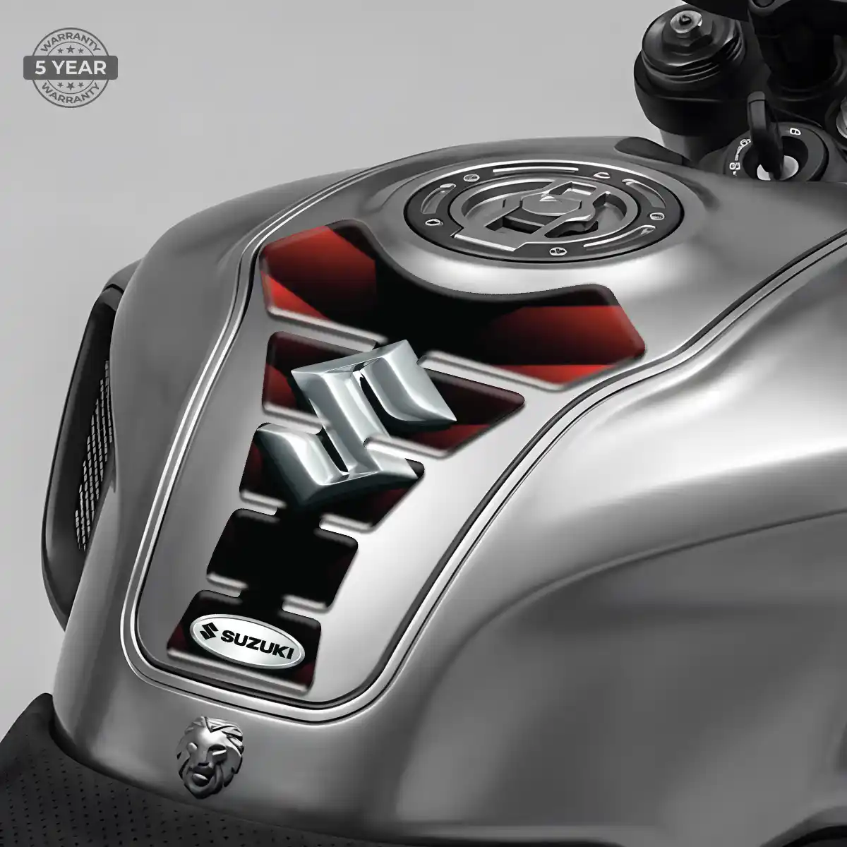 Suzuki Tank Fuse Pad Motorcycle Elite Finish