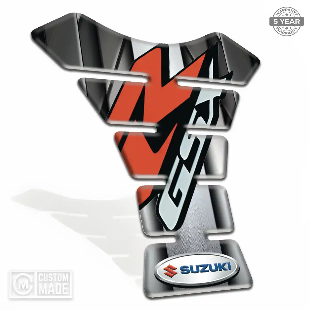 Suzuki Tank Fuse Pad Motorcycle Refined Design