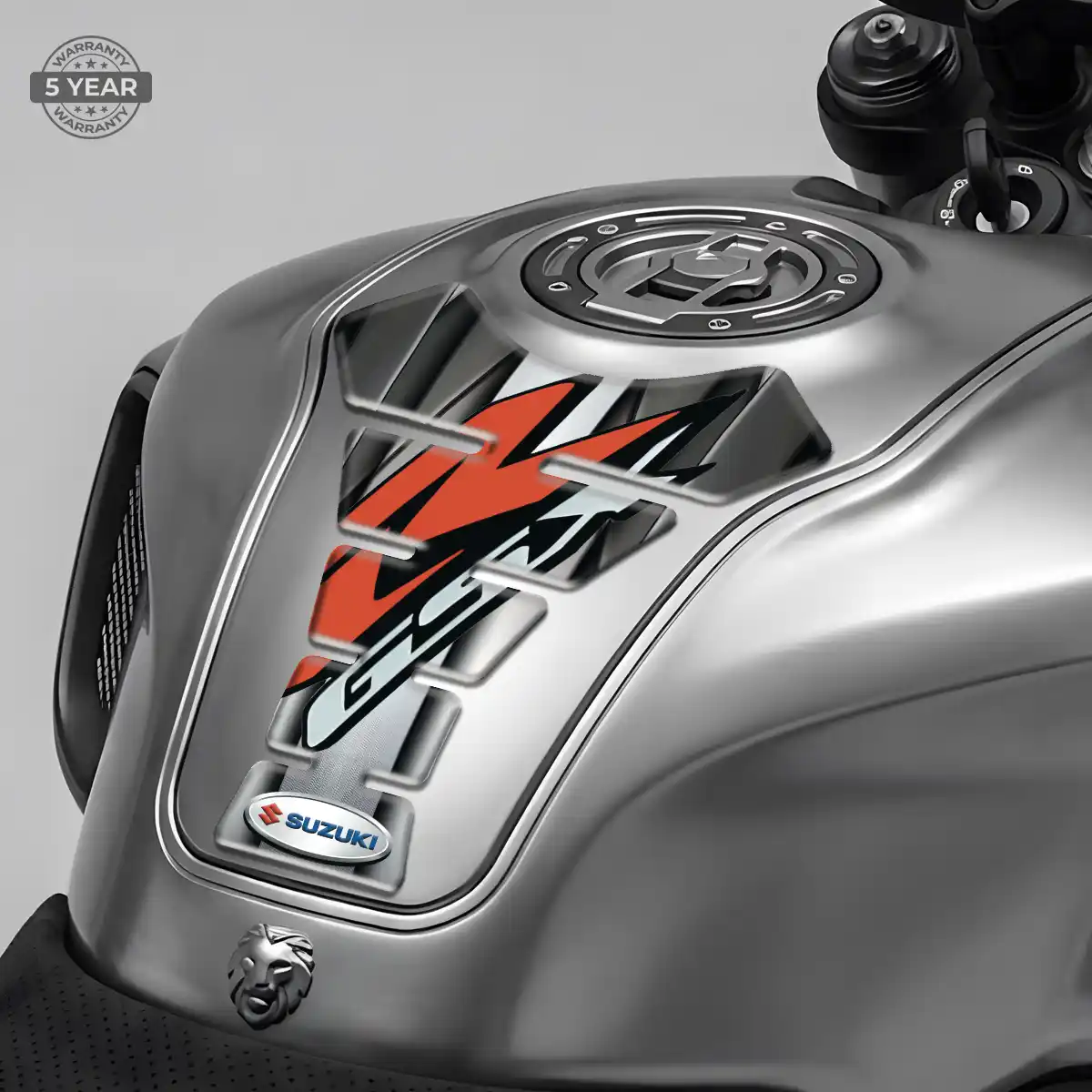Suzuki Tank Fuse Pad Motorcycle Refined Design