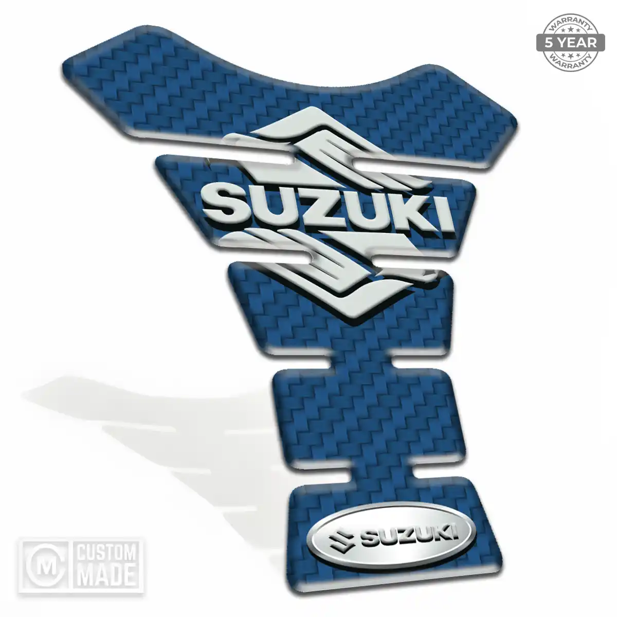 Suzuki Tank Fuse Pad Motorcycle Sleek Style