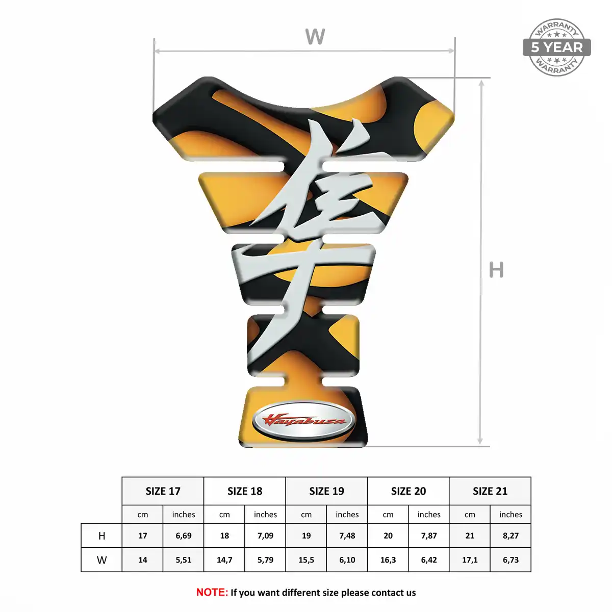 Suzuki Tank Fuse Pad Prestige Line