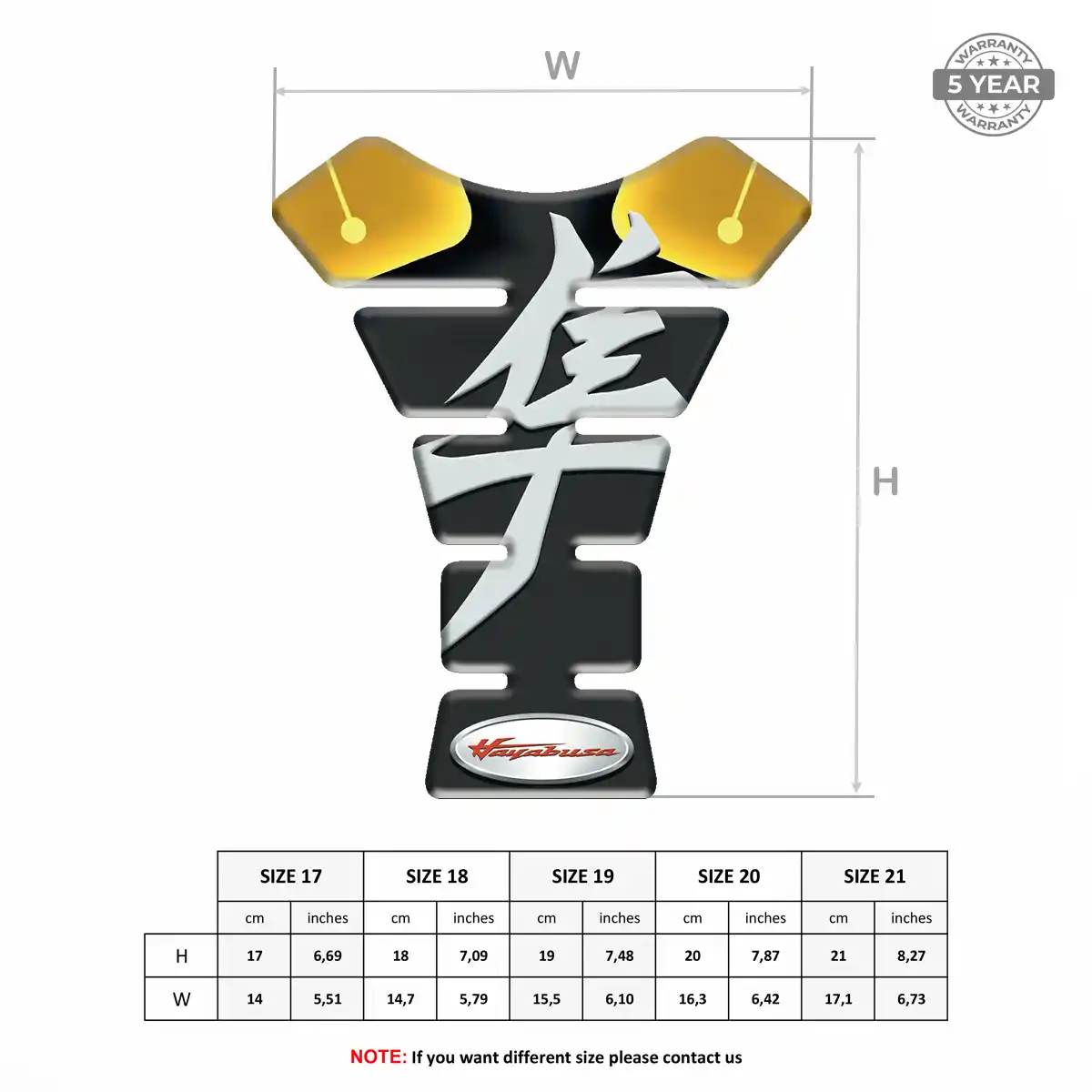 Suzuki Tank Fuse Pad Signature Grade