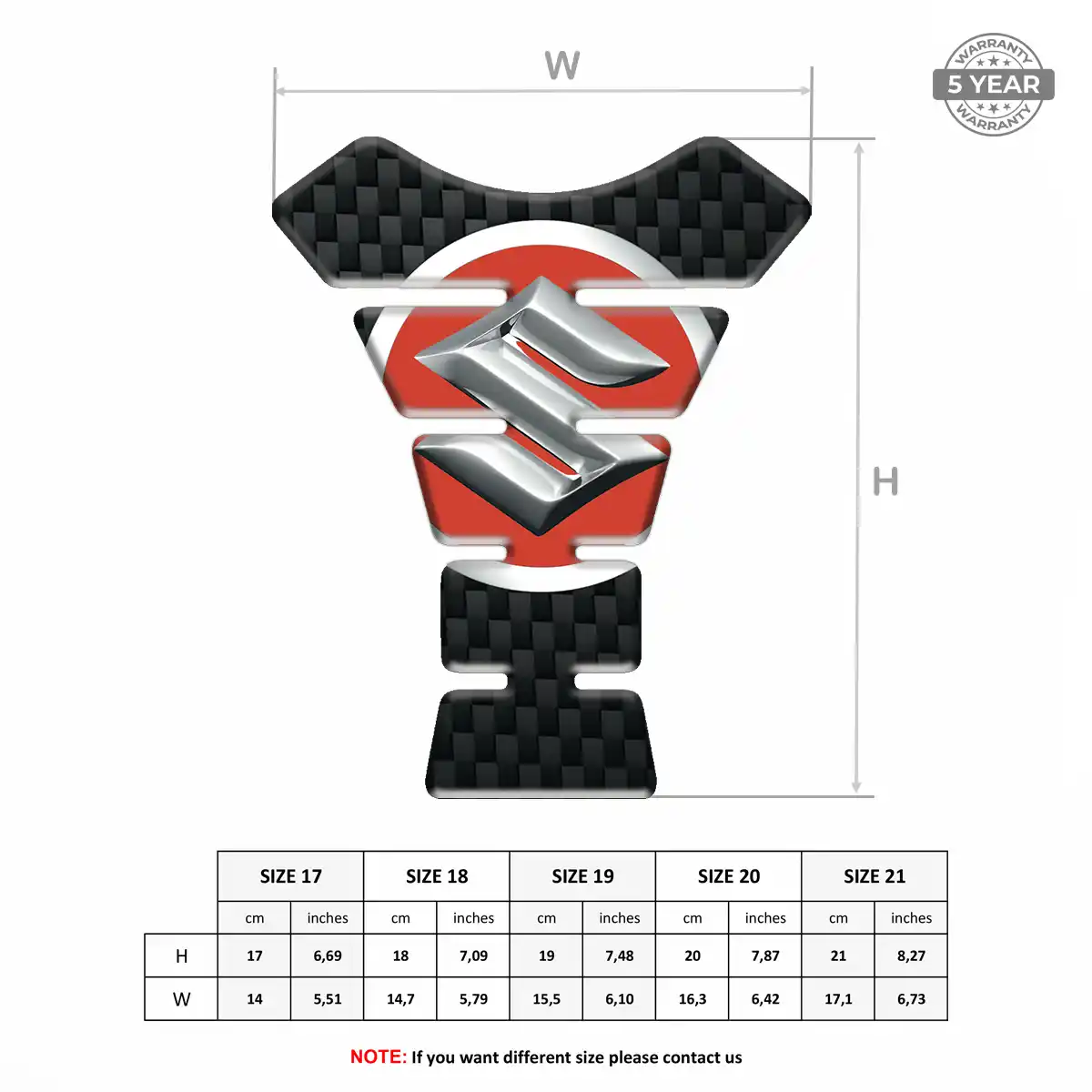 Suzuki Tank Fuse Pads Elite Edition