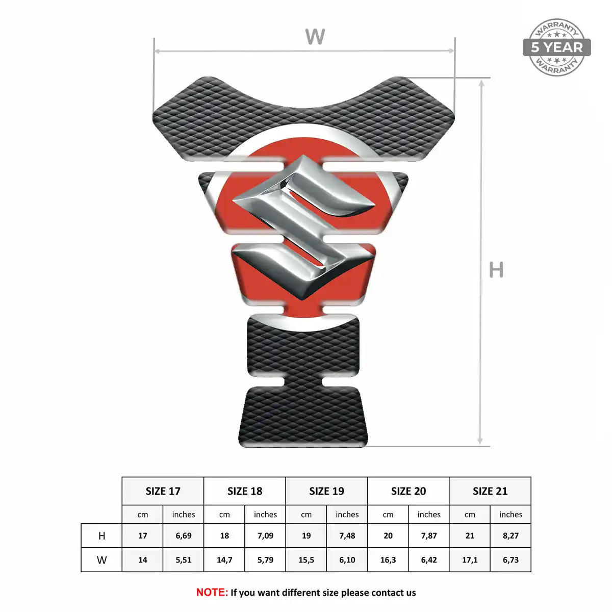 Suzuki Tank Fuse Pads Exclusive Series