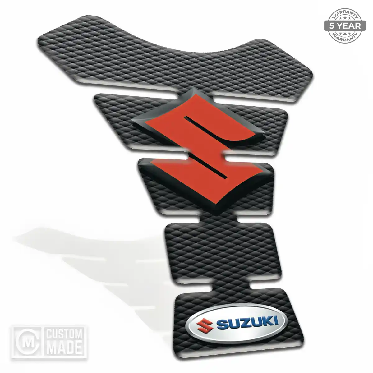 Suzuki Tank Fuse Pads Motorbike Refined Design